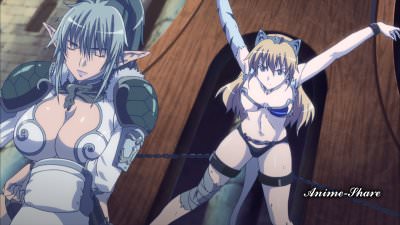 " Клинок Королевы OVA / Queen's Blade: Utsukushiki Toushi-tachi" Фансервис (этти) компиляция без цензуры