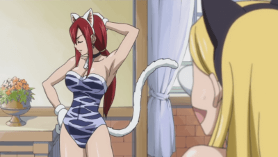 " Фейри Тейл OVA / Fairy Tail OVA" Фансервис (этти) компиляция без цензуры