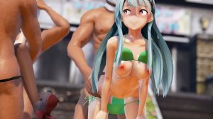 [MMD] Suzuya and Kumano invited to the resort