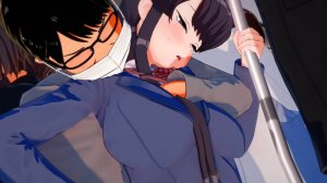 [MMD] Komi-san school life where she made a lot of friends